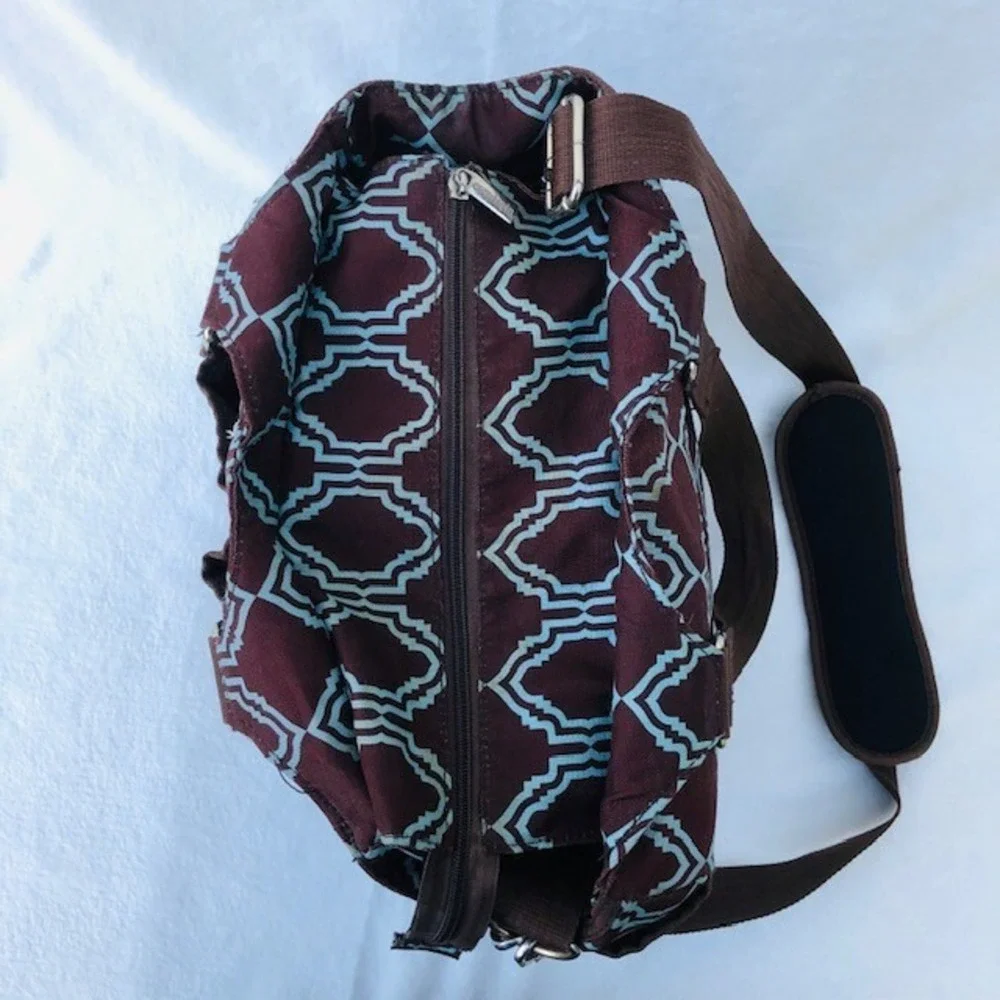 Coco Lapin Diaper Bag by Timi & Leslie Brown Blue 16